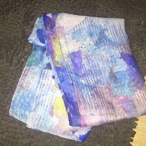 SCARF / WRAP- slim-like fabric